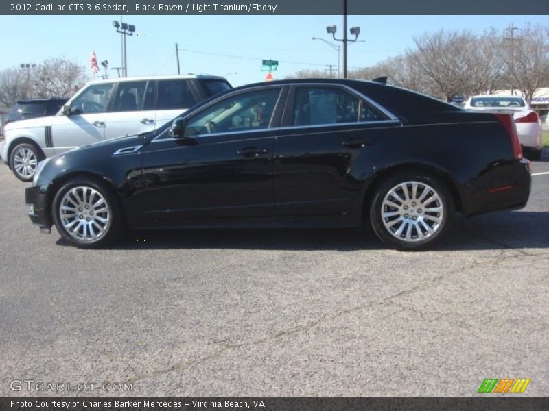 Black Raven / Light Titanium/Ebony 2012 Cadillac CTS 3.6 Sedan