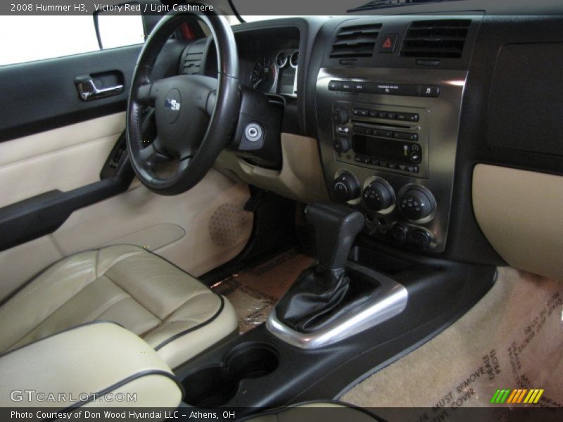 Victory Red / Light Cashmere 2008 Hummer H3
