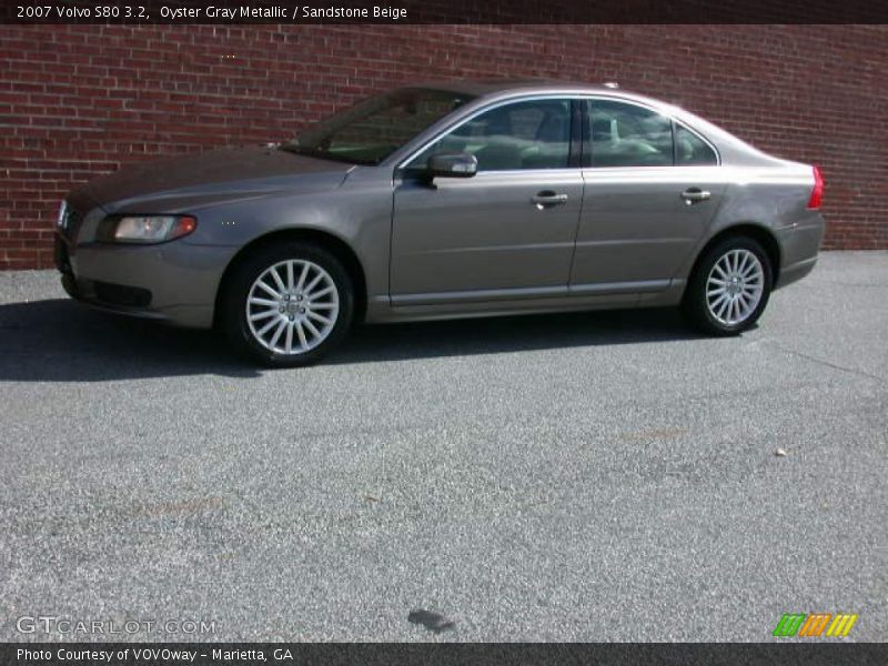 Oyster Gray Metallic / Sandstone Beige 2007 Volvo S80 3.2