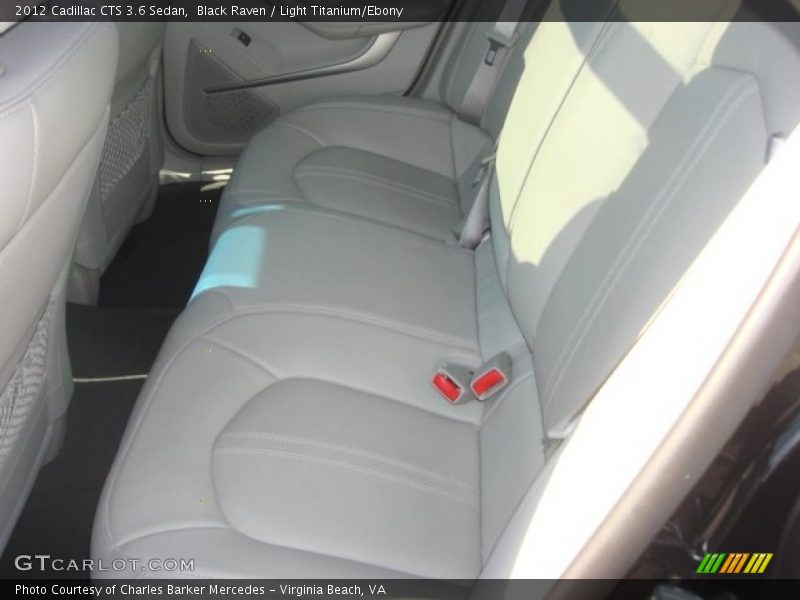 Rear Seat of 2012 CTS 3.6 Sedan