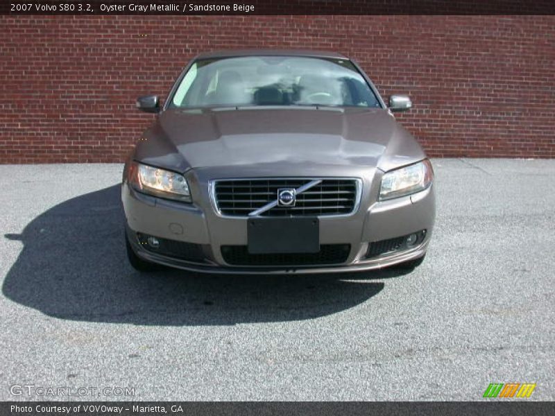 Oyster Gray Metallic / Sandstone Beige 2007 Volvo S80 3.2