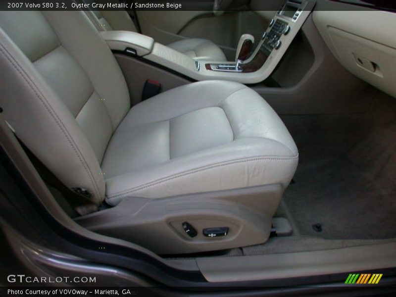 Oyster Gray Metallic / Sandstone Beige 2007 Volvo S80 3.2