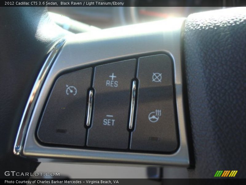 Black Raven / Light Titanium/Ebony 2012 Cadillac CTS 3.6 Sedan
