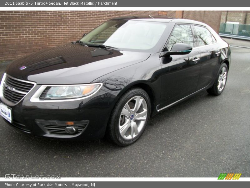Jet Black Metallic / Parchment 2011 Saab 9-5 Turbo4 Sedan