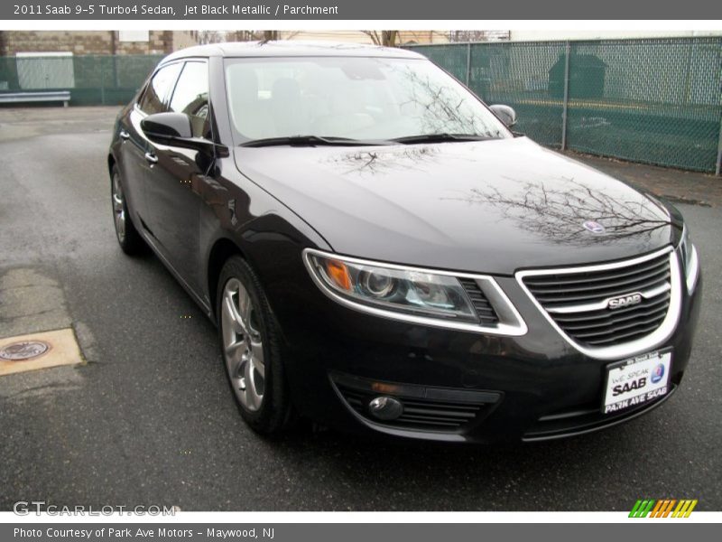 Jet Black Metallic / Parchment 2011 Saab 9-5 Turbo4 Sedan