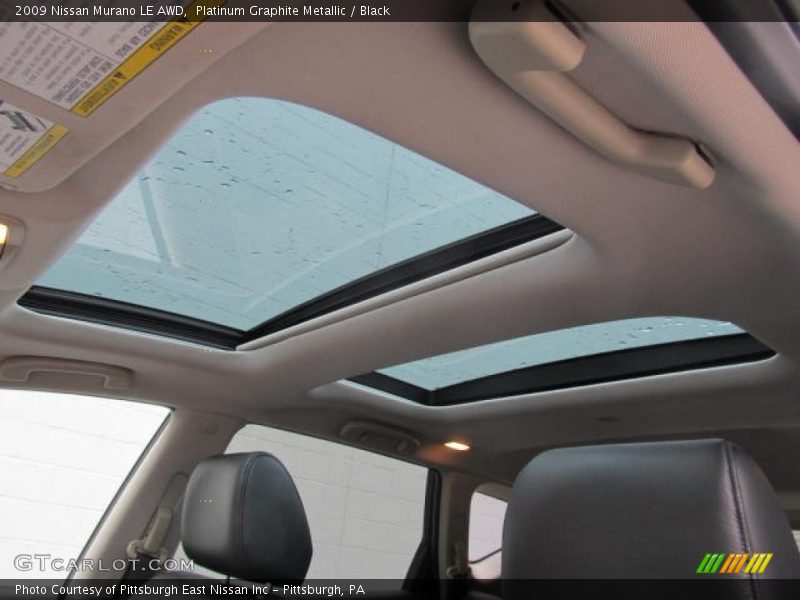 Platinum Graphite Metallic / Black 2009 Nissan Murano LE AWD