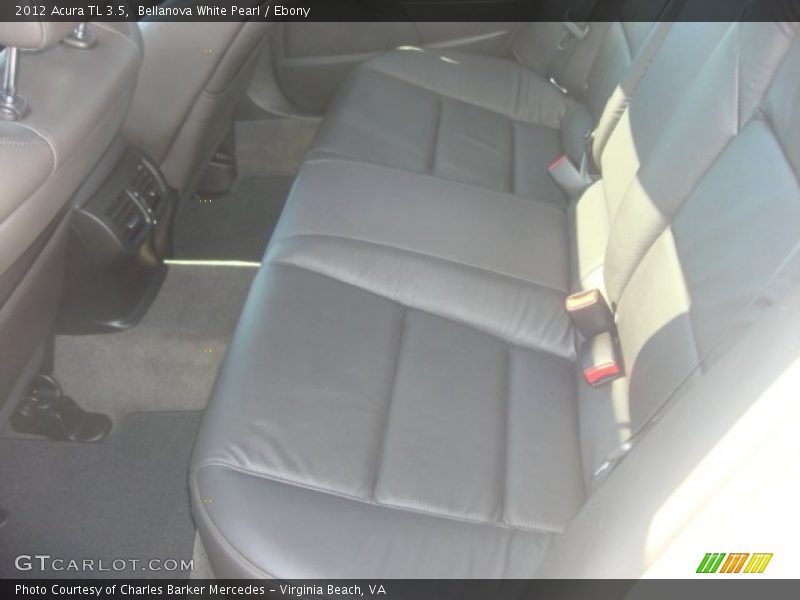 Bellanova White Pearl / Ebony 2012 Acura TL 3.5