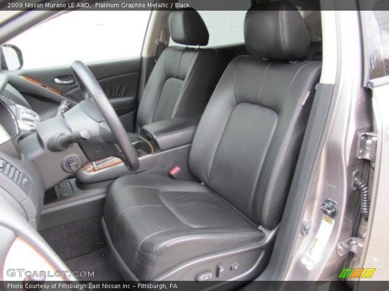 Platinum Graphite Metallic / Black 2009 Nissan Murano LE AWD