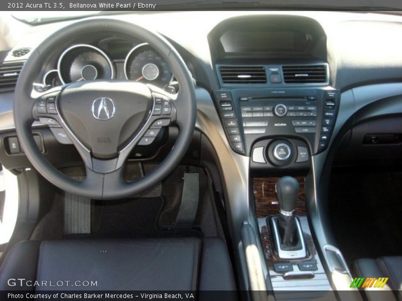 Bellanova White Pearl / Ebony 2012 Acura TL 3.5