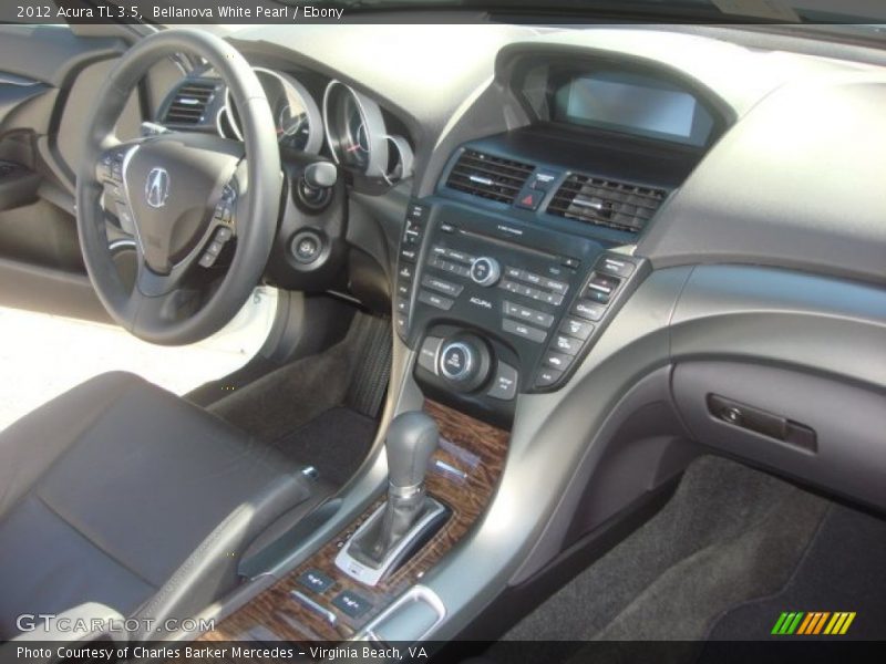 Bellanova White Pearl / Ebony 2012 Acura TL 3.5