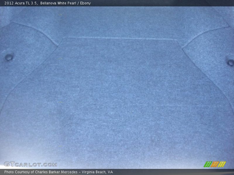 Bellanova White Pearl / Ebony 2012 Acura TL 3.5