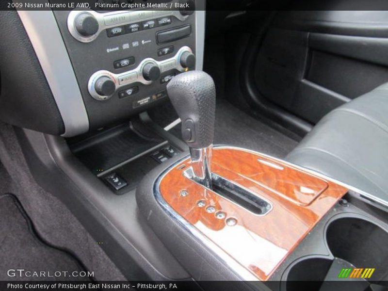 Platinum Graphite Metallic / Black 2009 Nissan Murano LE AWD