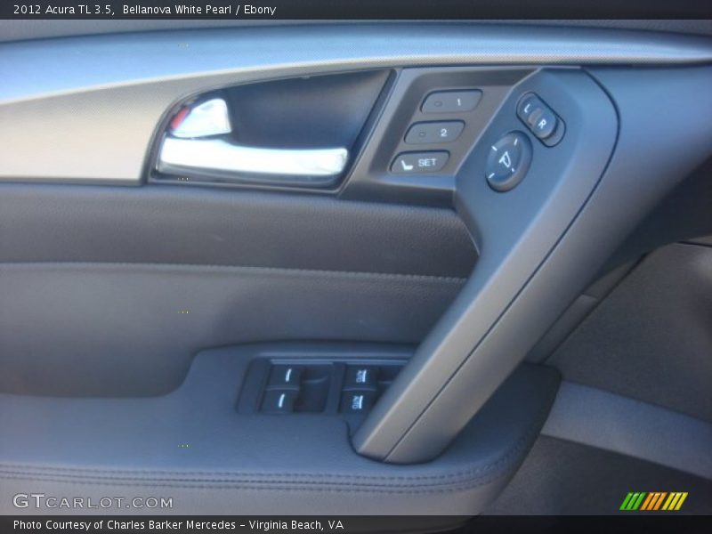 Bellanova White Pearl / Ebony 2012 Acura TL 3.5