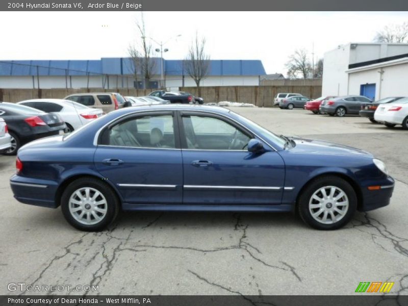 Ardor Blue / Beige 2004 Hyundai Sonata V6
