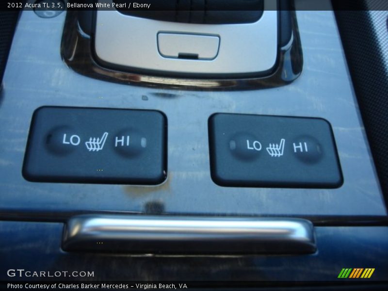 Bellanova White Pearl / Ebony 2012 Acura TL 3.5