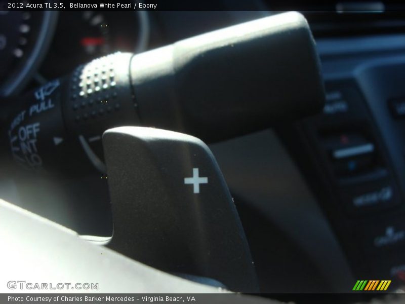 Bellanova White Pearl / Ebony 2012 Acura TL 3.5