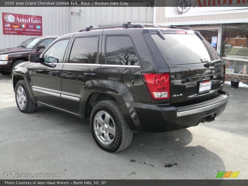 Black / Medium Slate Gray 2005 Jeep Grand Cherokee Limited 4x4