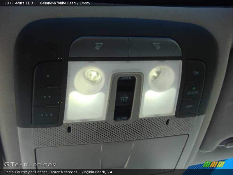 Bellanova White Pearl / Ebony 2012 Acura TL 3.5