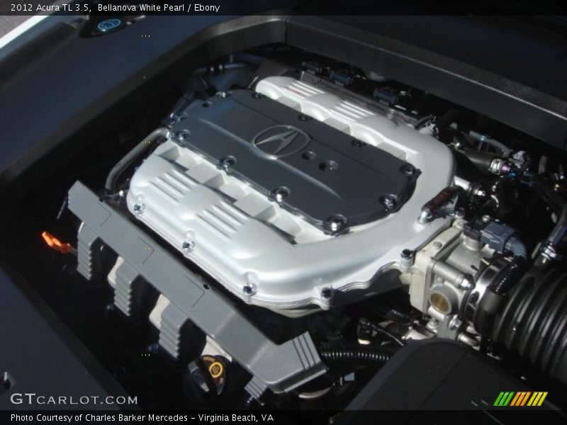 Bellanova White Pearl / Ebony 2012 Acura TL 3.5