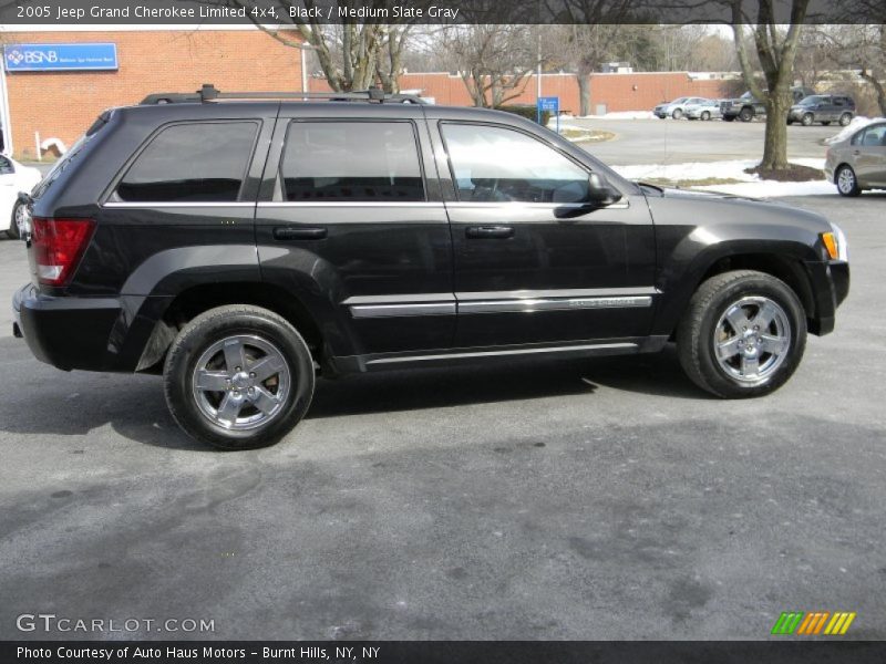 Black / Medium Slate Gray 2005 Jeep Grand Cherokee Limited 4x4