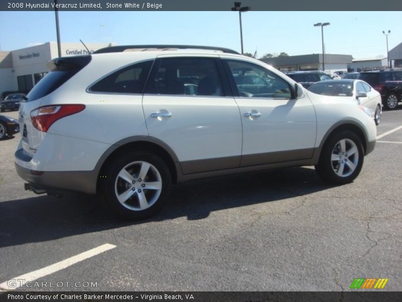 Stone White / Beige 2008 Hyundai Veracruz Limited