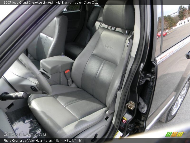 Black / Medium Slate Gray 2005 Jeep Grand Cherokee Limited 4x4