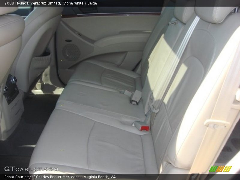 Stone White / Beige 2008 Hyundai Veracruz Limited