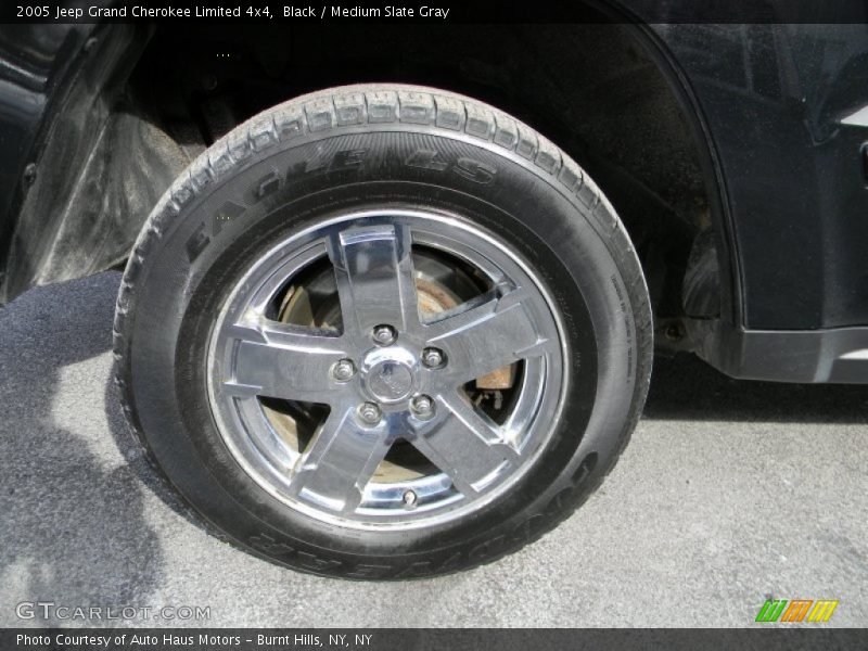Black / Medium Slate Gray 2005 Jeep Grand Cherokee Limited 4x4