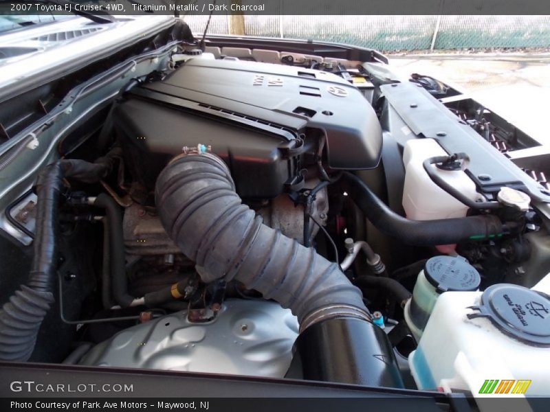 Titanium Metallic / Dark Charcoal 2007 Toyota FJ Cruiser 4WD
