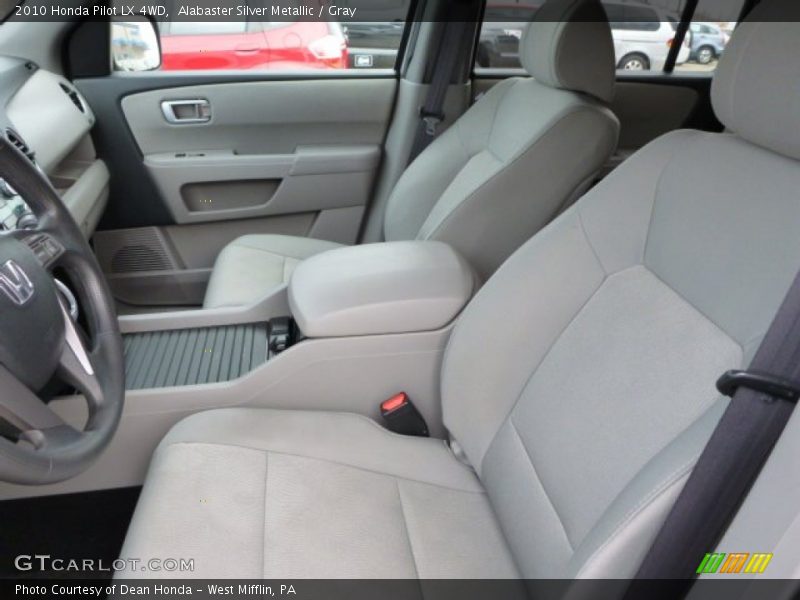 Front Seat of 2010 Pilot LX 4WD