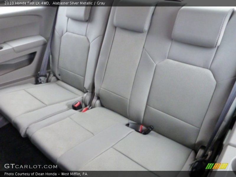 Alabaster Silver Metallic / Gray 2010 Honda Pilot LX 4WD