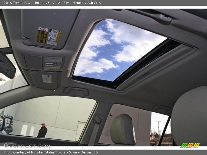 Classic Silver Metallic / Ash Gray 2010 Toyota RAV4 Limited V6