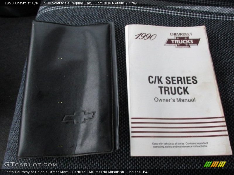 Books/Manuals of 1990 C/K C1500 Scottsdale Regular Cab
