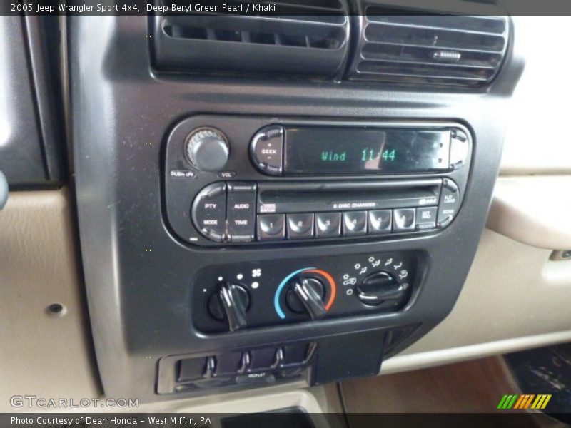 Deep Beryl Green Pearl / Khaki 2005 Jeep Wrangler Sport 4x4