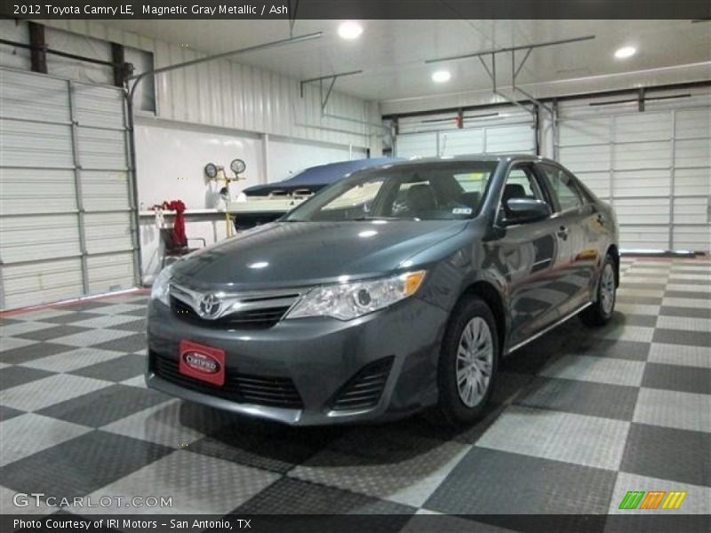 Magnetic Gray Metallic / Ash 2012 Toyota Camry LE