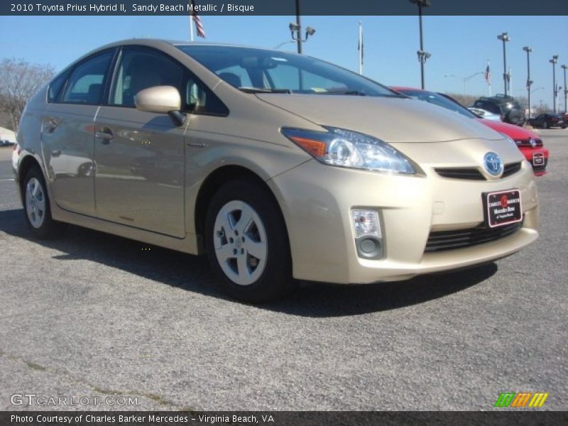 Sandy Beach Metallic / Bisque 2010 Toyota Prius Hybrid II