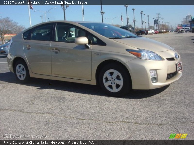 Sandy Beach Metallic / Bisque 2010 Toyota Prius Hybrid II