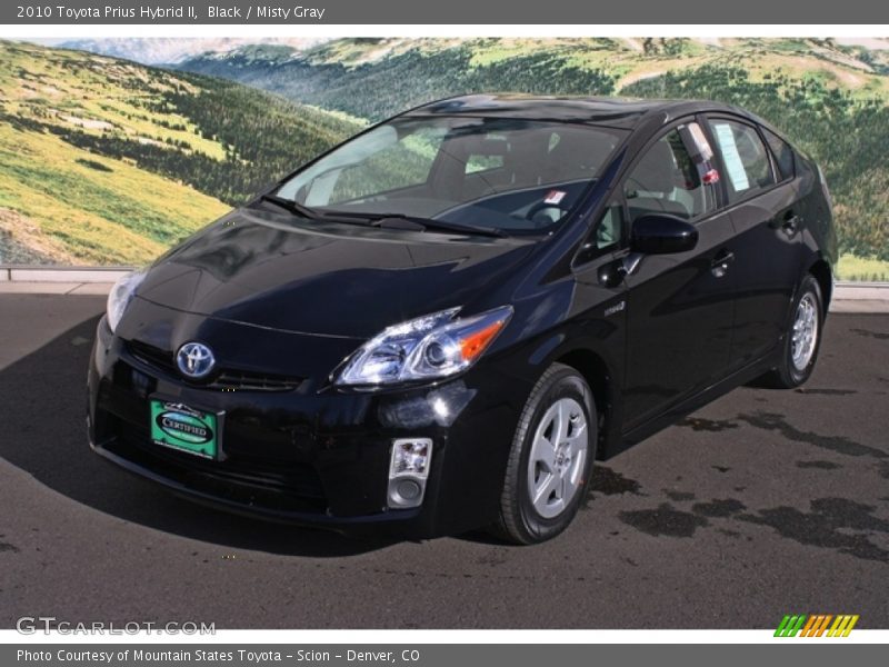 Black / Misty Gray 2010 Toyota Prius Hybrid II