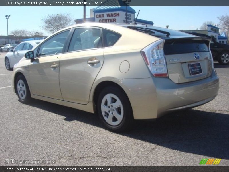 Sandy Beach Metallic / Bisque 2010 Toyota Prius Hybrid II