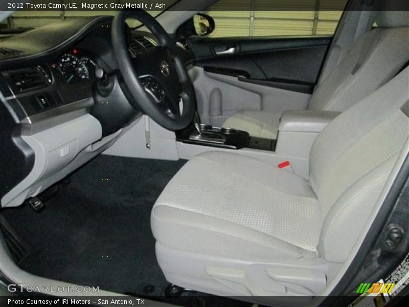 Magnetic Gray Metallic / Ash 2012 Toyota Camry LE