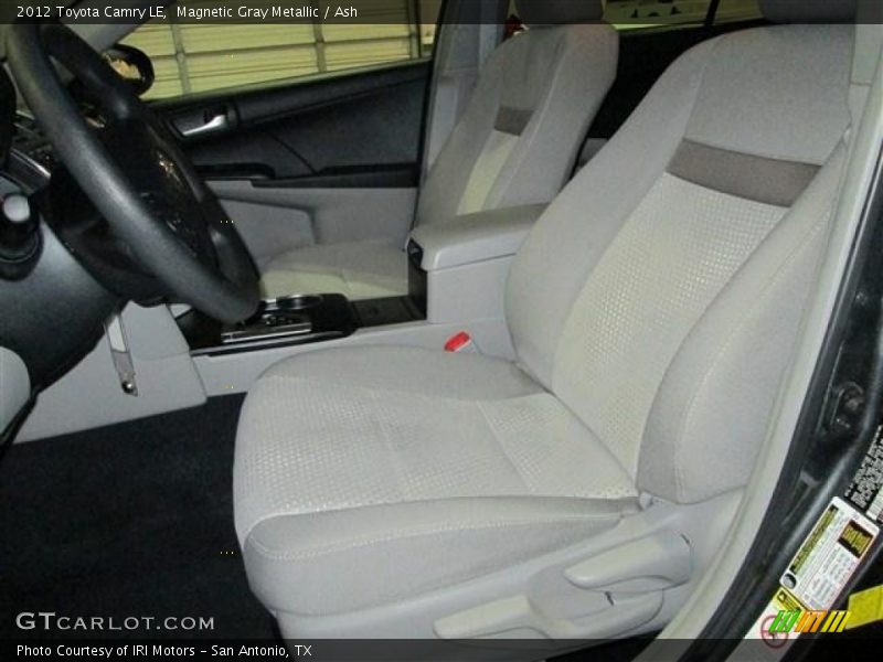 Magnetic Gray Metallic / Ash 2012 Toyota Camry LE