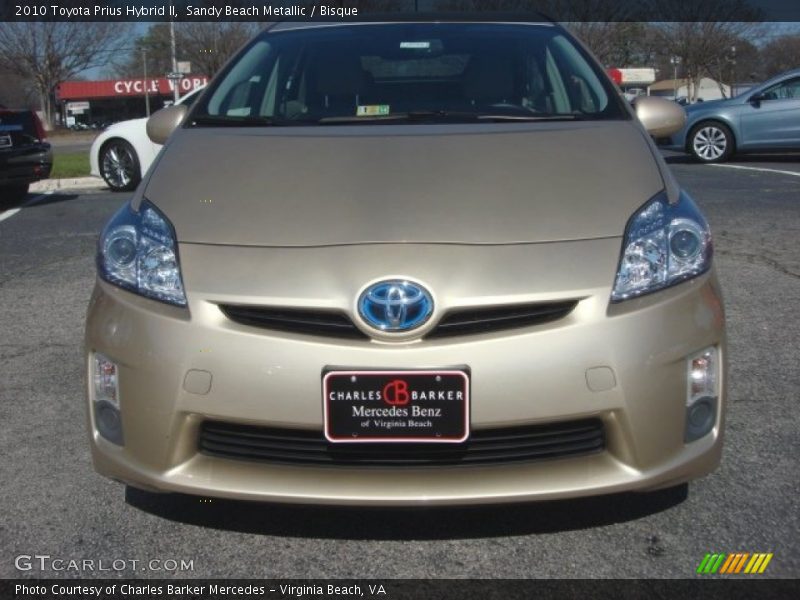 Sandy Beach Metallic / Bisque 2010 Toyota Prius Hybrid II