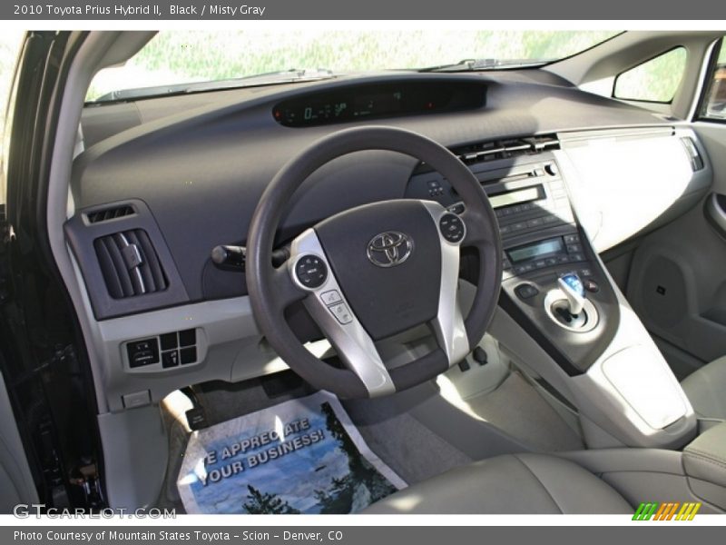 Dashboard of 2010 Prius Hybrid II