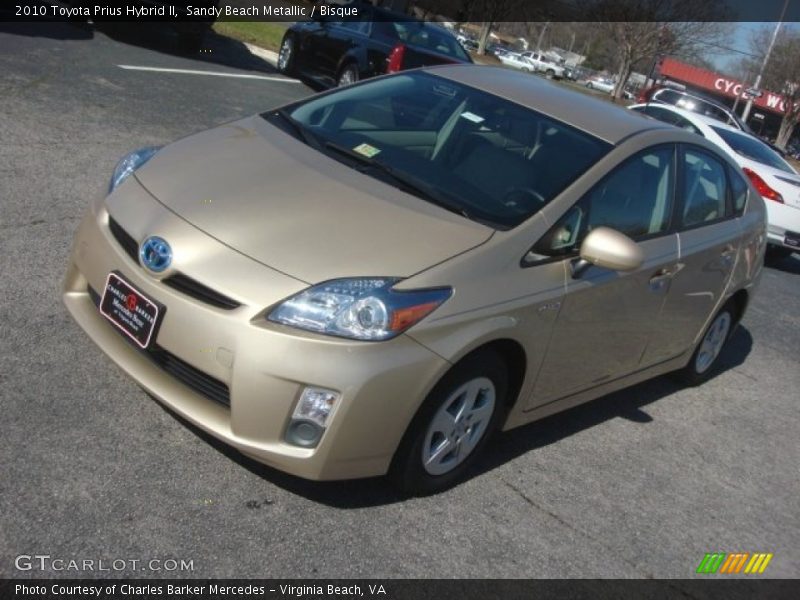 Sandy Beach Metallic / Bisque 2010 Toyota Prius Hybrid II