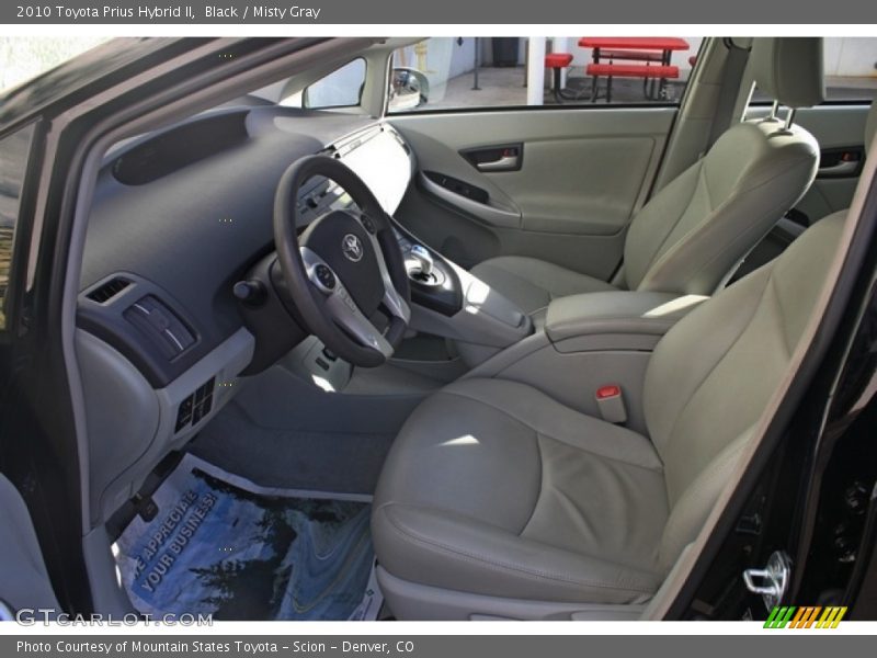  2010 Prius Hybrid II Misty Gray Interior