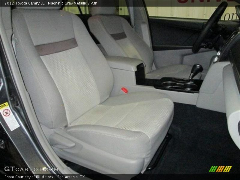 Magnetic Gray Metallic / Ash 2012 Toyota Camry LE