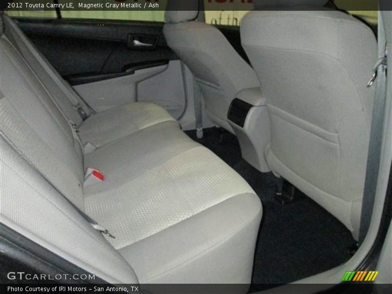 Magnetic Gray Metallic / Ash 2012 Toyota Camry LE