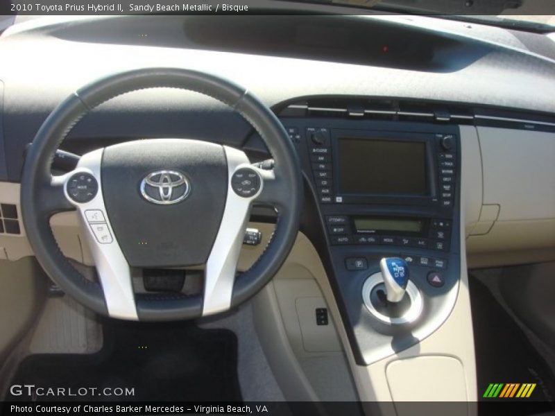 Sandy Beach Metallic / Bisque 2010 Toyota Prius Hybrid II