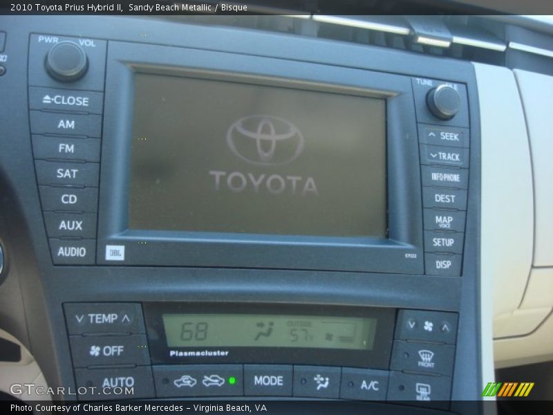 Sandy Beach Metallic / Bisque 2010 Toyota Prius Hybrid II