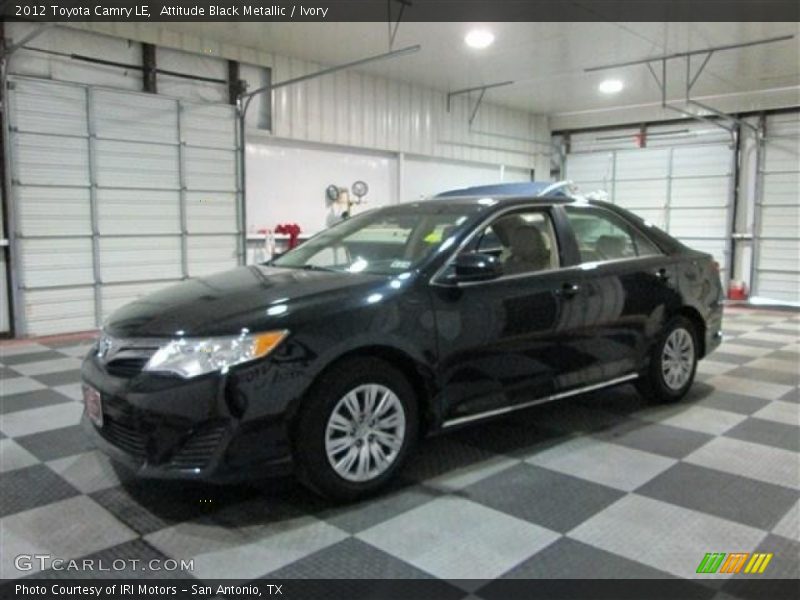 Attitude Black Metallic / Ivory 2012 Toyota Camry LE